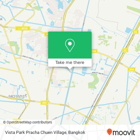 Vista Park Pracha Chuen Village map