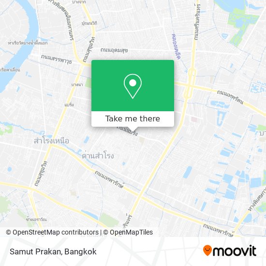 Samut Prakan map