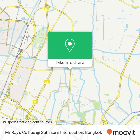 Mr Ray's Coffee @ Suthisarn Intersection map