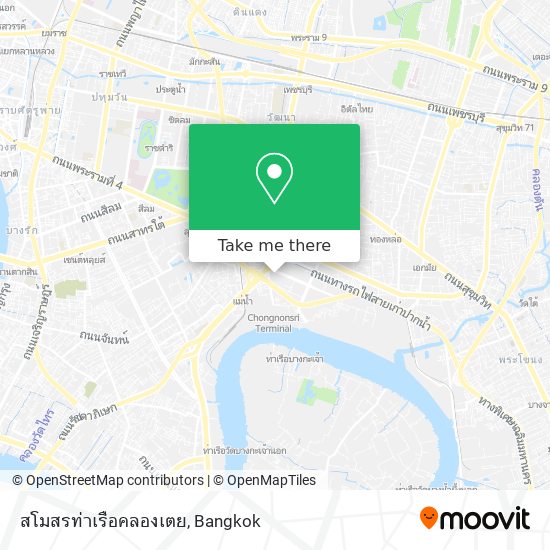 สโมสรท่าเรือคลองเตย map