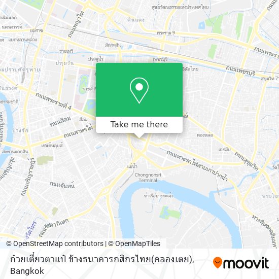 ก๋วยเตี๋ยวตาแป๋ ข้างธนาคารกสิกรไทย(คลองเตย) map