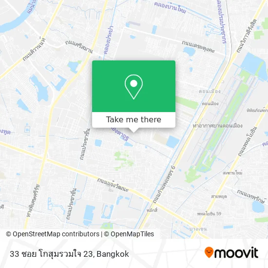 33 ซอย โกสุม​รวมใจ​ 23 map