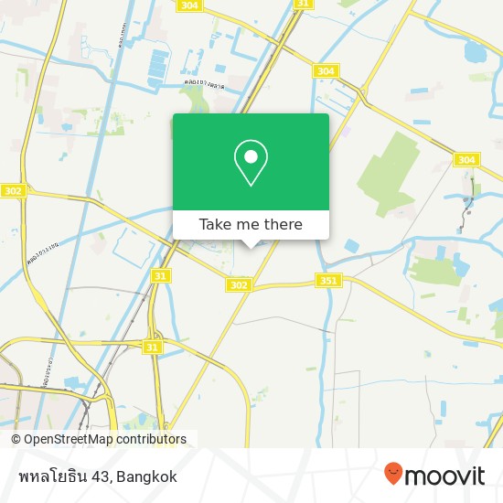 พหลโยธิน 43 map