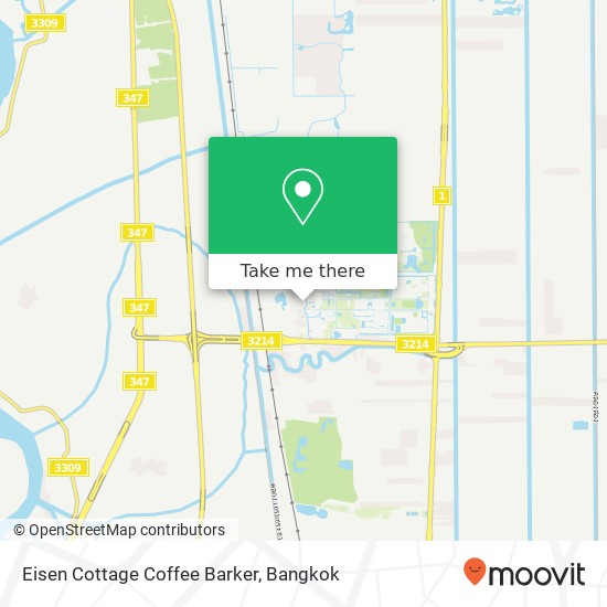 Eisen Cottage Coffee Barker map