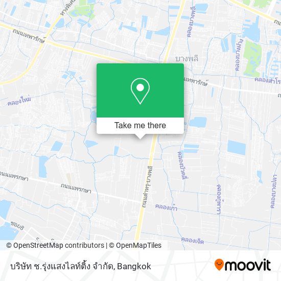 บริษัท ช.รุ่งแสงไลท์ติ้ง จํากัด map