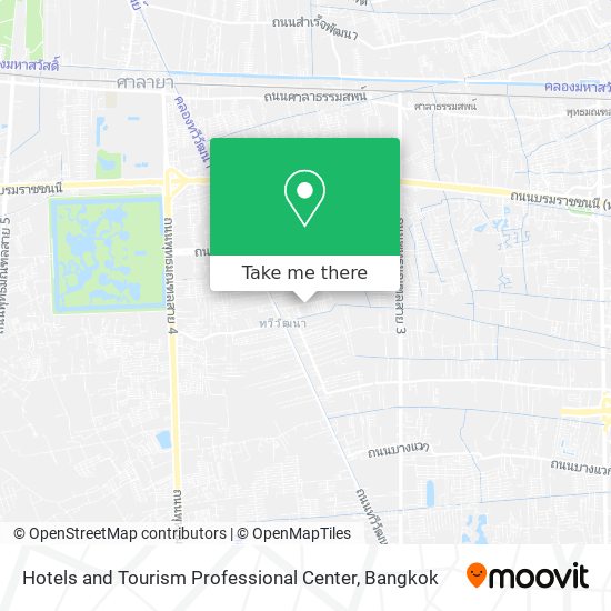 Hotels and Tourism Professional Center map
