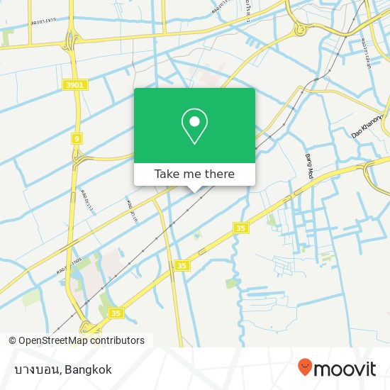 บางบอน map