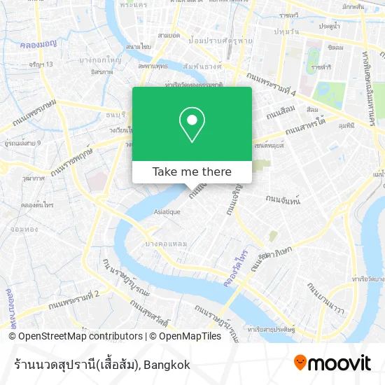 ร้านนวดสุปรานี(เสื้อส้ม) map