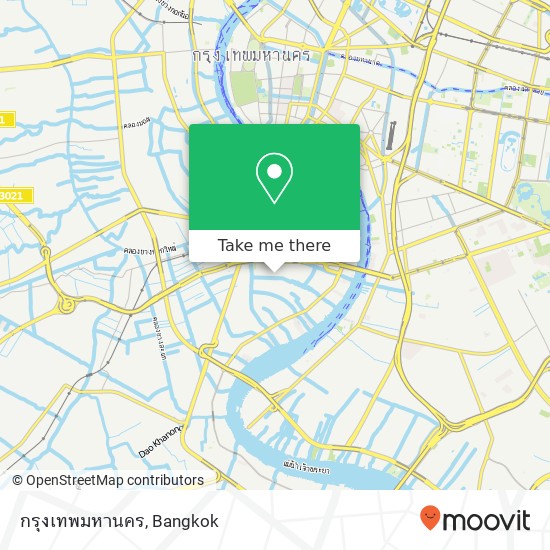 กรุงเทพมหานคร map