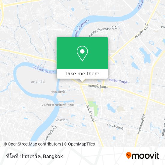 ทีโอที ปากเกร็ด map