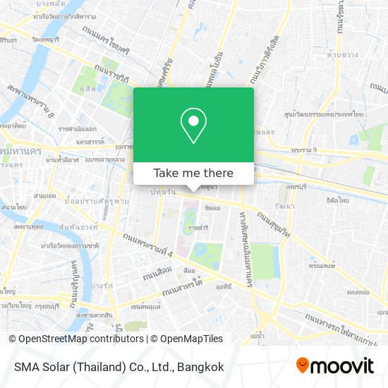 SMA Solar (Thailand) Co., Ltd. map
