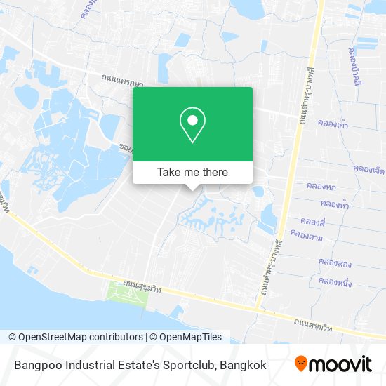 Bangpoo Industrial Estate's Sportclub map