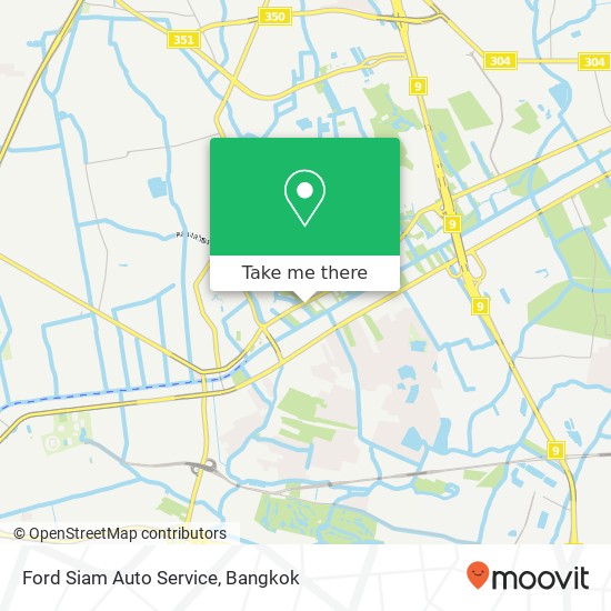 Ford Siam Auto Service map