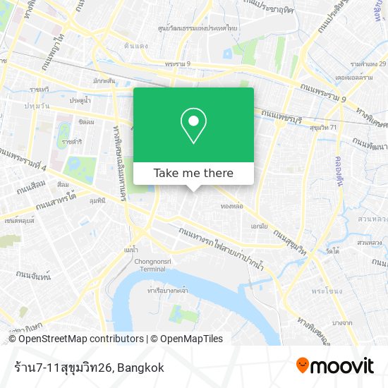 ร้าน7-11สุขุมวิท26 map