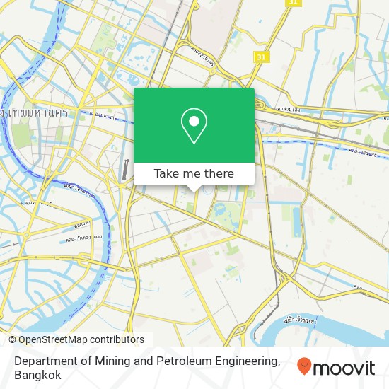 Department of Mining and Petroleum Engineering map