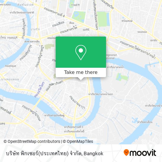 บริษัท พิกเซอร์(ประเทศไทย) จำกัด map