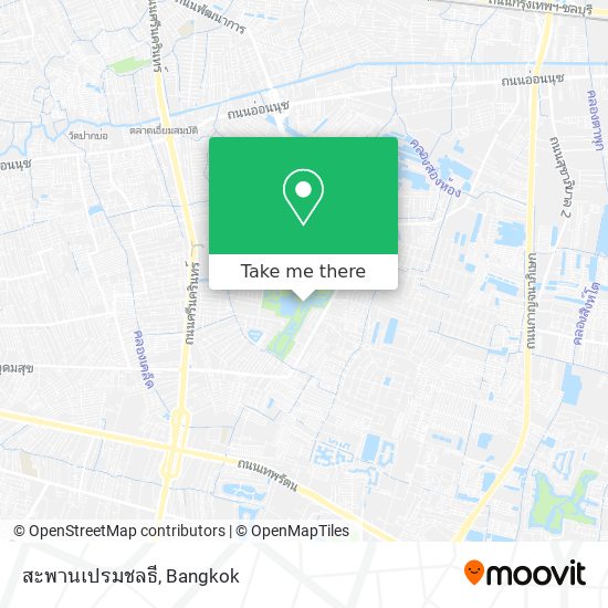 สะพานเปรมชลธี map