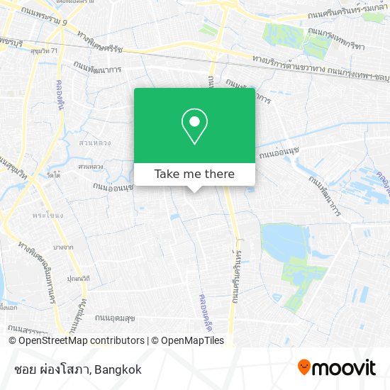 ซอย ผ่องโสภา map