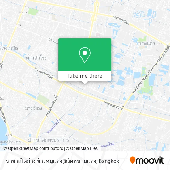 ราชาเป็ดย่าง ข้าวหมูแดง@วัดหนามแดง map