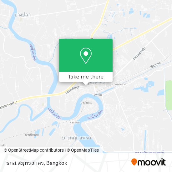ธกส.สมุทรสาคร map