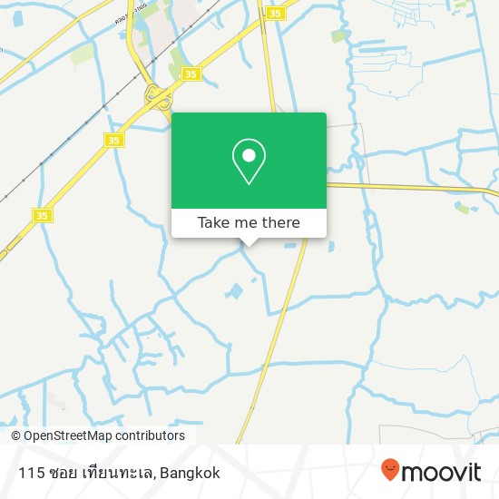 115 ซอย เทียนทะเล map