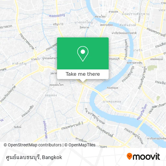 ศูนย์แลบธนบุรี map