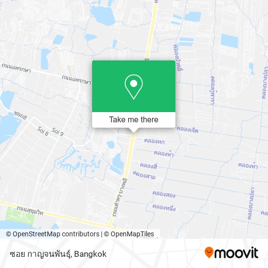 ซอย กาญจนพันธุ์ map
