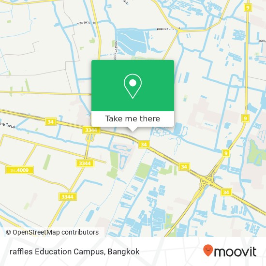 raffles  Education Campus map