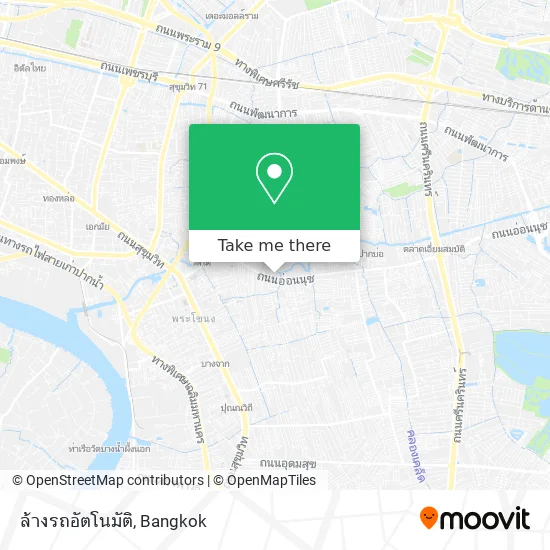 ล้างรถอัตโนมัติ map