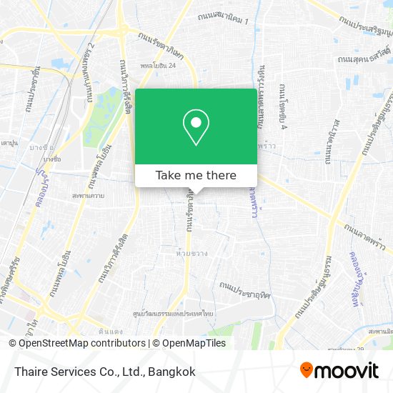 Thaire Services Co., Ltd. map