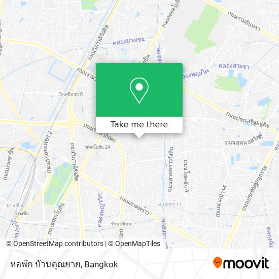 หอพัก บ้านคุณยาย map