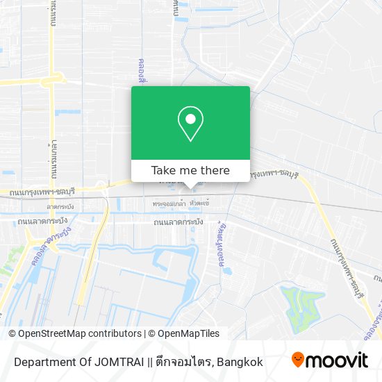 Department Of JOMTRAI || ตึกจอมไตร map