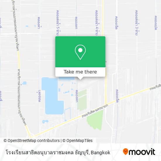 โรงเรียนสาธิตอนุบาลราชมงคล ธัญบุรี map