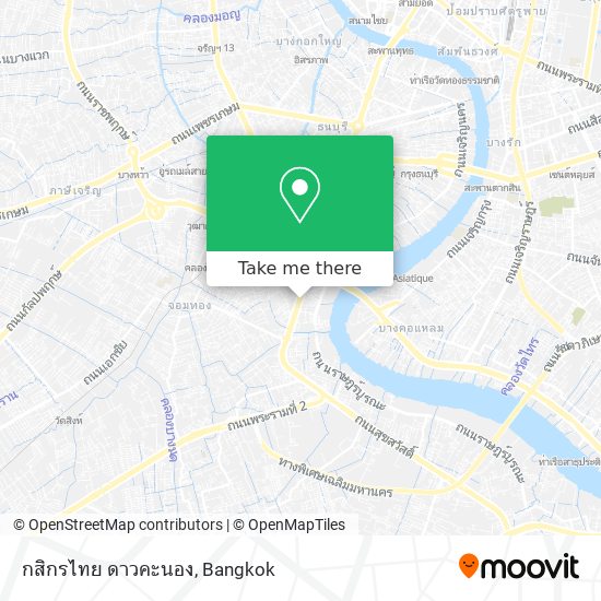 กสิกรไทย ดาวคะนอง map