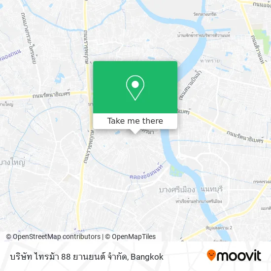 บริษัท ไทรม้า 88 ยานยนต์ จำกัด map