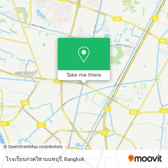 โรงเรียนกวดวิชานนทบุรี map