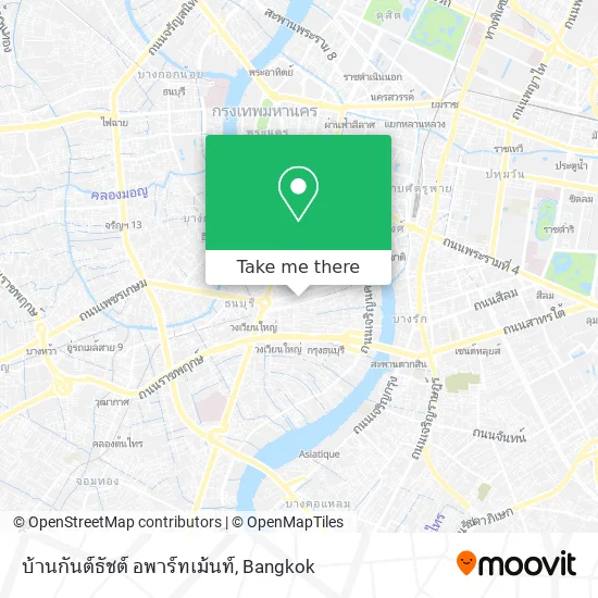 บ้านกันต์ธัชต์ อพาร์ทเม้นท์ map