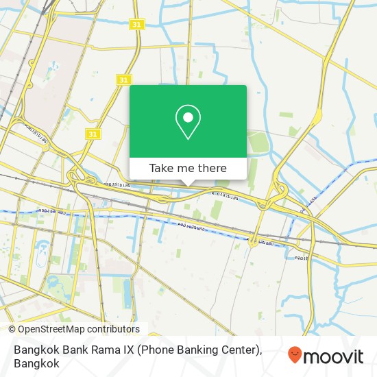 Bangkok Bank Rama IX (Phone Banking Center) map