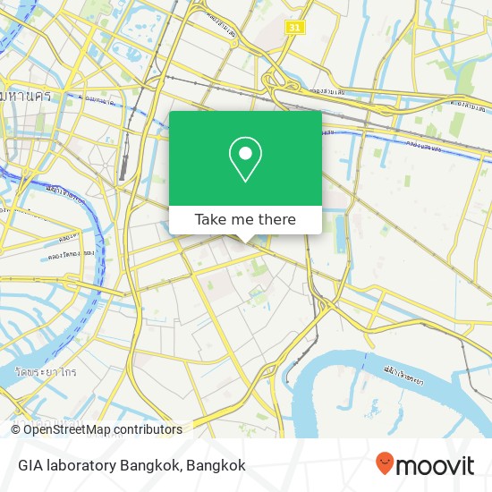 GIA laboratory Bangkok map
