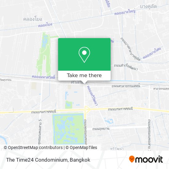 The Time24 Condominium map