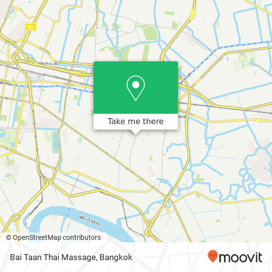 Bai Taan Thai Massage map