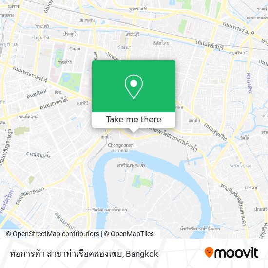 หอการค้า สาขาท่าเรือคลองเตย map