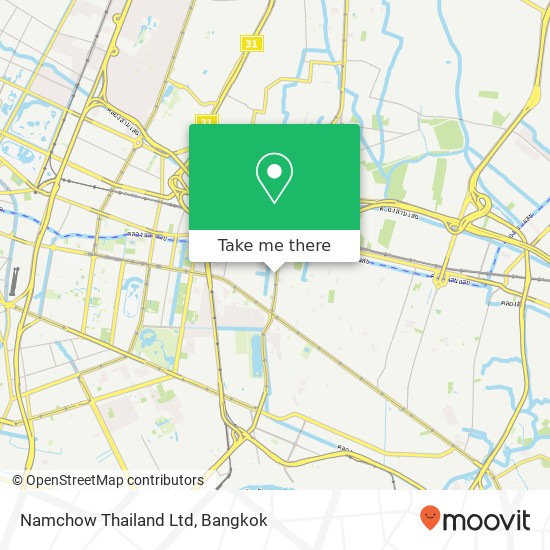 Namchow Thailand Ltd map