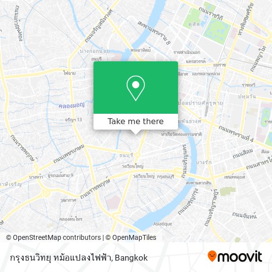 กรุงธนวิทยุ หม้อแปลงไฟฟ้า map