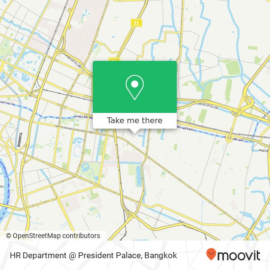 HR Department @ President Palace map