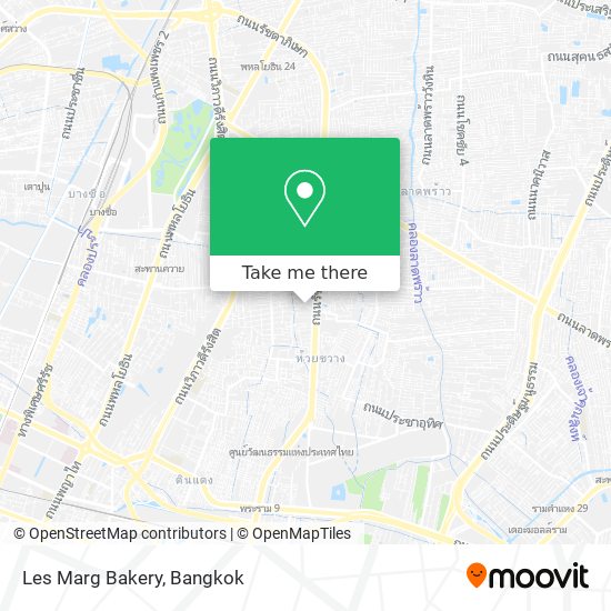 Les Marg Bakery map