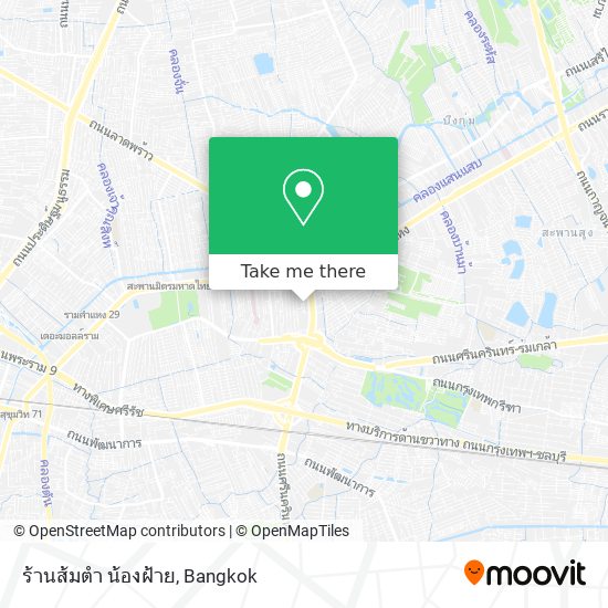 ร้านส้มตำ น้องฝ้าย map