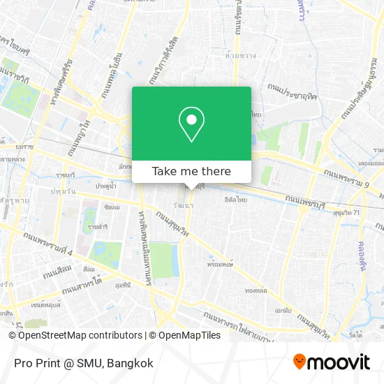 Pro Print @ SMU map