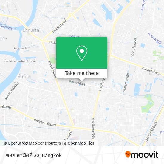 ซอย สามัคคี 33 map