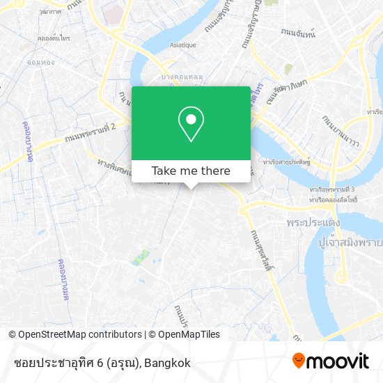 ซอยประชาอุทิศ 6 (อรุณ) map